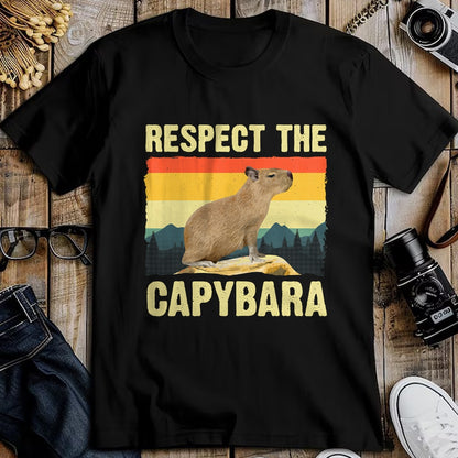 Cute Capybara Shirt, Funny Capybara UnisexT-Shirt/Hoodie/Sweatshirt HLT00 - Capybara Art for Men Women Kids Rodent Animal Lover Capybara T-Shirt