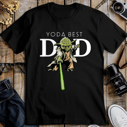Gift for Dad Shirt, Funny Dad Unisex T-Shirt/Hoodie/Sweatshirt HLT00 – \Star Wars Yoda Lightsaber Best Dad Father_s Day T-Shirt