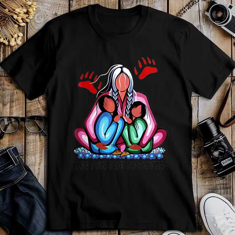 Native American T-Shirts, Vintage Native American Unisex T-Shirt/Hoodie/Sweatshirt HLT00 - Funny You Day are not forgotten Native American