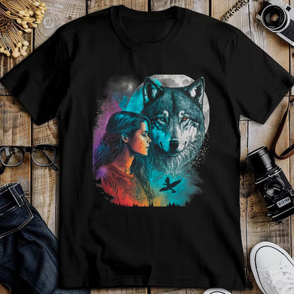 Native American T-Shirts, Vintage Native American Unisex T-Shirt/Hoodie/Sweatshirt HLT00 - Ethnic Tribal Wolf Boho Feather Native American Hippie Women