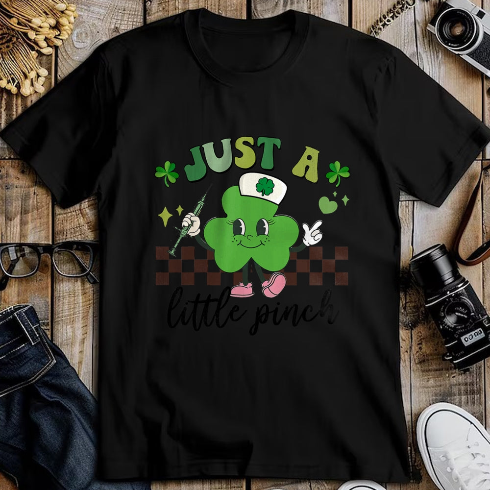 Patrick Day Shirts for Family, Funny Patrick Day shirts, st patrick's day Unisex T-Shirt/Hoodie/Sweatshirt HLT00 - Nurse St Patrick Day Just A Little Pinch RN L&D Phlebotomist T-Shirt