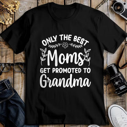 Best Grandma Shirt, Proud Grandma Unisex T-Shirt/Hoodie/Sweatshirt HLT00 - Grandma Art For Women Mom Promoted To Grandmother Grandma T-Shirt