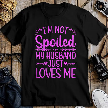 Best Wife Shirt, Wife and Husband Unisex T-Shirt/Hoodie/Sweatshirt HLT00 - Gift for wife T shirt, spoiled wife   Funny Spoiled Wife Art For Women Girls Husband Spoiled Wife Pr (8)