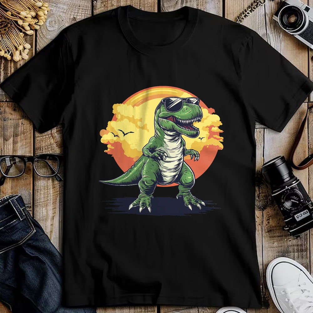 Best Dinosaur Lover Shirt, Funny Dinosaur UnisexT-Shirt/Hoodie/Sweatshirt HLT00 - Trex Dinosaur Dino Wearing Sunglasses Funny Graphic T-Shirt