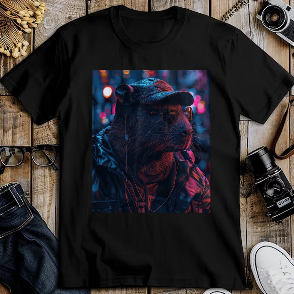 Cute Capybara Shirt, Funny Capybara Unisex T-Shirt/Hoodie/Sweatshirt HLT00 - Funny Graphic Capybara Long Sleeve T-Shirt (9)