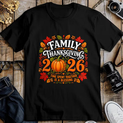Best Thanksgiving Family Shirt , Funny Thanksgiving UnisexT-Shirt/Hoodie/Sweatshirt HLT00 - Family Thanksgiving 2026 Thanksgiving Crew Matching Group T-Shirt