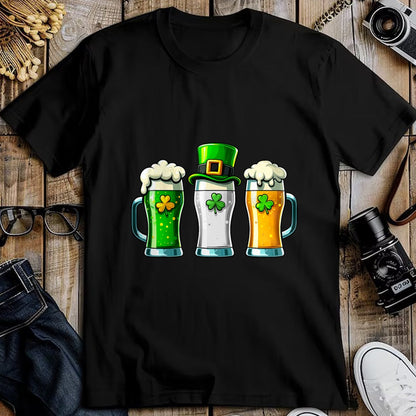 Patrick Day Shirts for Family, Funny Patrick Day shirts, st patrick's day Unisex T-Shirt/Hoodie/Sweatshirt HLT00 - St Patrick Day Irish Ireland Flag Green Beer Lover Men Women T-Shirt