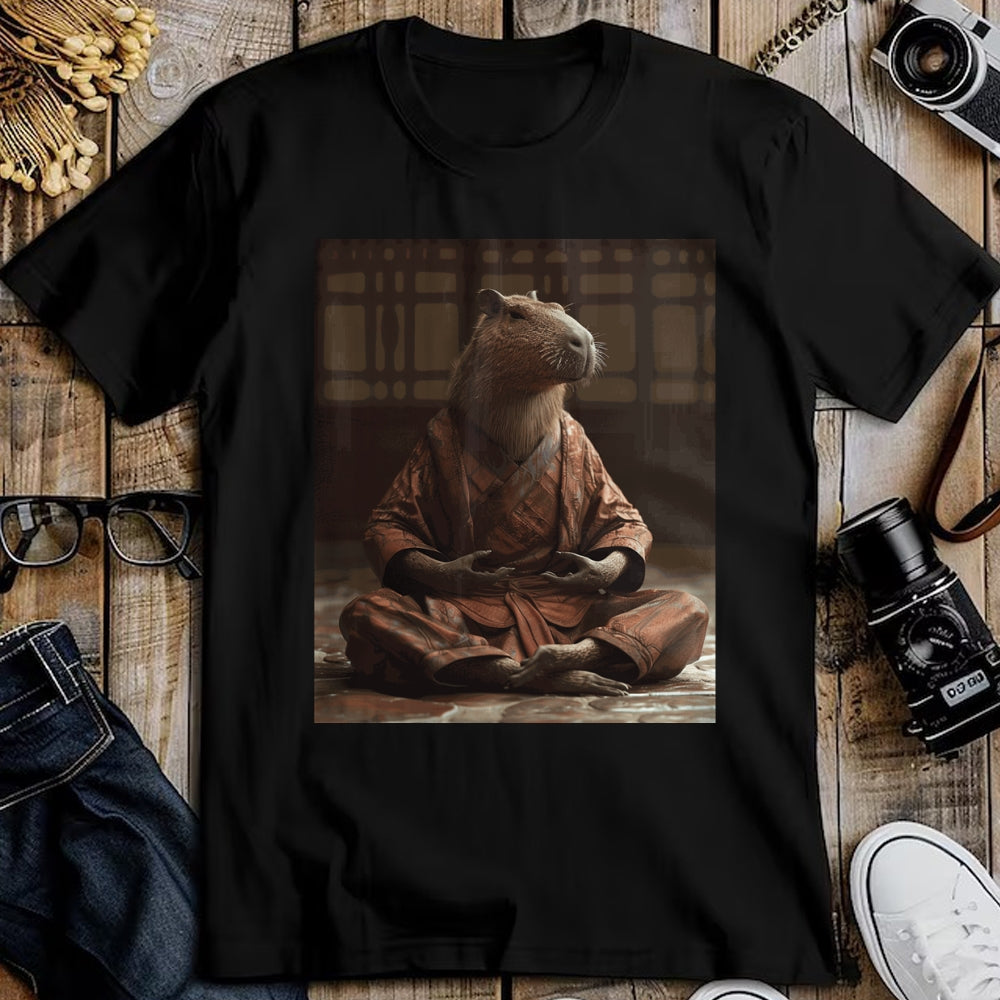 Cute Capybara Shirt, Funny Capybara Unisex T-Shirt/Hoodie/Sweatshirt HLT00 - Funny Graphic Capybara Long Sleeve T-Shirt (2)
