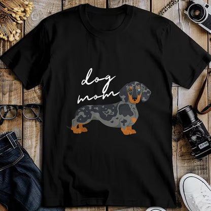 Dog Love Shirt, Dog Lover Gift T-Shirt/Hoodie/Sweatshirt HLT00 - Dapple Dachshund Dog Mom Woman Women T-Shirt