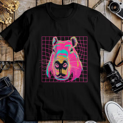 Cute Capybara Shirt, Funny Capybara Unisex T-Shirt/Hoodie/Sweatshirt HLT00 - Capybara Retro Art Long Sleeve T-Shirt