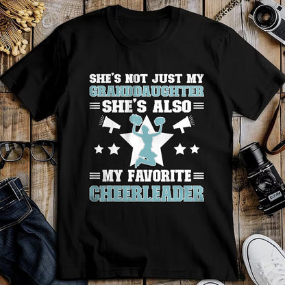 Best Grandpa Shirt, Proud Grandpa Unisex T-Shirt/Hoodie/Sweatshirt HLT00 - My Granddaughter Cheer Grandpa Of A Cheerleader Grandfather T-Shirt