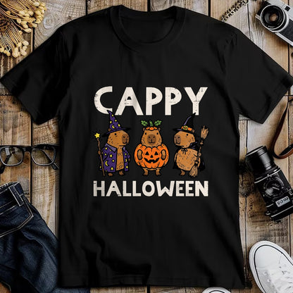 Cute Capybara Shirt, Funny Capybara Unisex T-Shirt/Hoodie/Sweatshirt HLT00 - Capybara Cappy Halloween Cute Capy Costume Men Women Kids T-Shirt