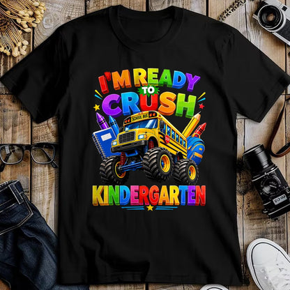 Best Student Shirt, Funny Back To School UnisexT-Shirt/Hoodie/Sweatshirt HLT00 - I_m Ready to Crush Kindergarten Back to School Boys Girls T-Shirt