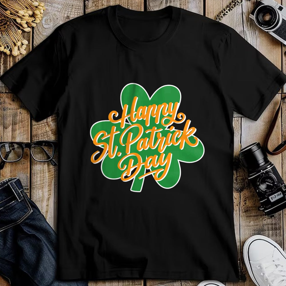 Patrick Day Shirts for Family, Funny Patrick Day shirts, st patrick's day Unisex T-Shirt/Hoodie/Sweatshirt HLT00 - Happy St. Patrick_ Day Clover leaves Irish Ireland Shamrock T-Shirt