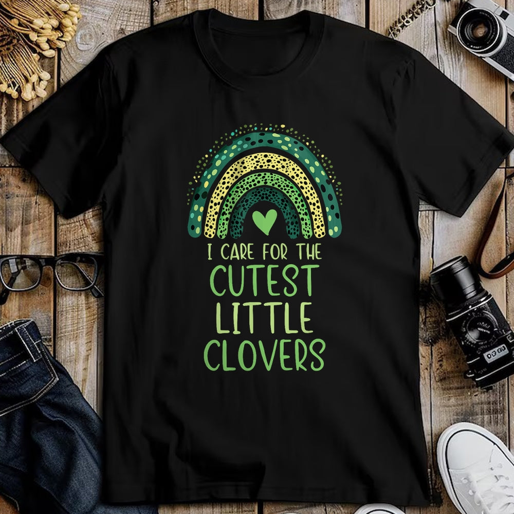 Patrick Day Shirts for Family, Funny Patrick Day shirts, st patrick's day Unisex T-Shirt/Hoodie/Sweatshirt HLT00 - I Care For The Cutest Clovers St. Patrick Day NICU Nurse T-Shirt