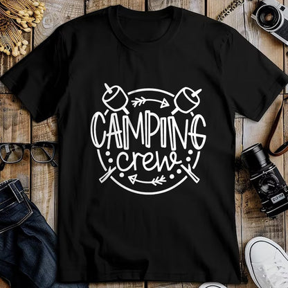 Funny Camping Shirt, Gift For Camping Lover Unisex T-Shirt/Hoodie/Sweatshirt HLT00 - Camping Matching Shirts for Family Camper Group Camping Crew T-Shirt