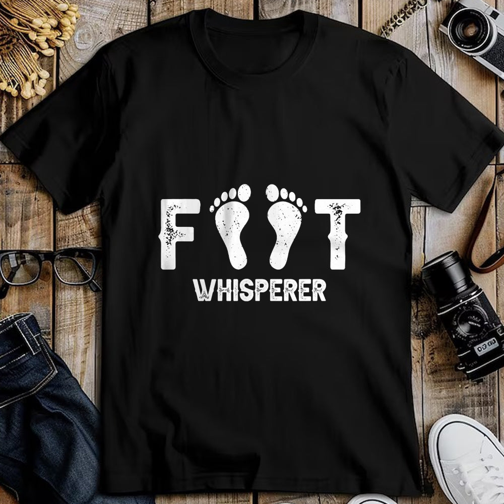 Best Doctor Shirt, Funny Doctor UnisexT-Shirt/Hoodie/Sweatshirt HLT00 - Foot Whisperer - Podiatry Outfit Podiatrist Foot Doctor T-Shirt