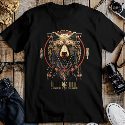 Native American T-Shirts, Vintage Native American Unisex T-Shirt/Hoodie/Sweatshirt HLT00 - Bear Native American Mountain Forest Wildlife Bears Lover