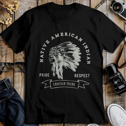 Native American T-Shirts, Vintage Native American Unisex T-Shirt/Hoodie/Sweatshirt HLT00 - Choctaw Tribe Native American Indian Pride Respect