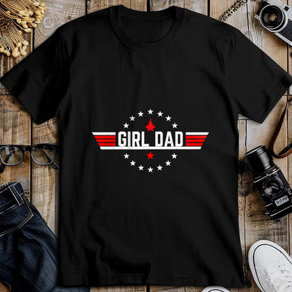 Gift for Dad Shirt, Funny Dad Unisex T-Shirt/Hoodie/Sweatshirt HLT00 – Proud Dad Of Girls Father of Girls For Dad Fathers Day T-Shirt