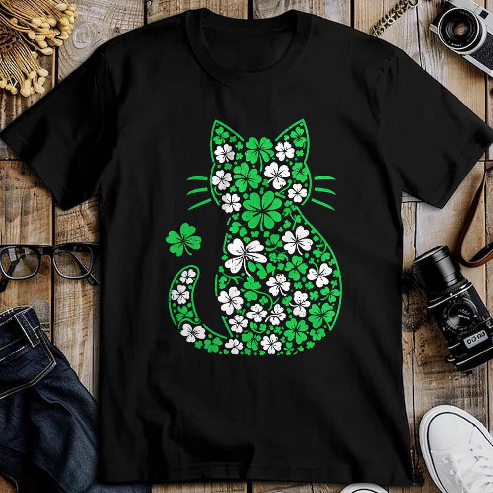 Patrick Day Shirts for Family, Funny Patrick Day shirts, st patrick's day Unisex T-Shirt/Hoodie/Sweatshirt HLT00 - Shamrock Irish Cat Graphic Saint Patrick Day for Cat Lovers T-Shirt