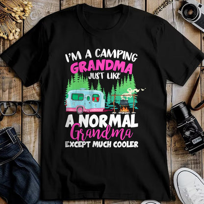 Funny Camping Shirt, Gift For Camping Lover Unisex T-Shirt/Hoodie/Sweatshirt HLT00 - Funny I_m A Camping Grandma Camper Campfire Mothers Day T-Shirt