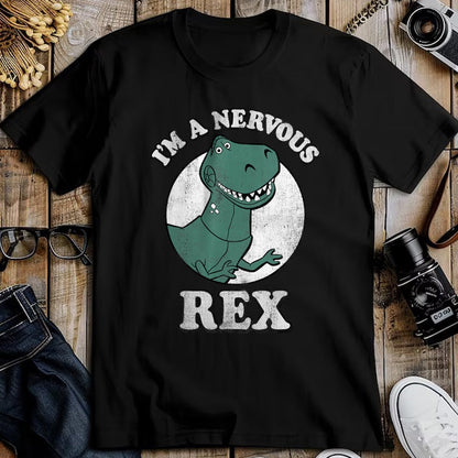 Best Dinosaur Lover Shirt, Funny Dinosaur UnisexT-Shirt/Hoodie/Sweatshirt HLT00 - Disney Pixar Toy Story I_m A Nervous Rex Dinosaur T-Shirt