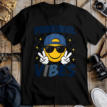 Best Student Shirt, Funny Back To School UnisexT-Shirt/Hoodie/Sweatshirt HLT00 - Retro Preschool Vibes Back to School Boys Kids T-Shirt