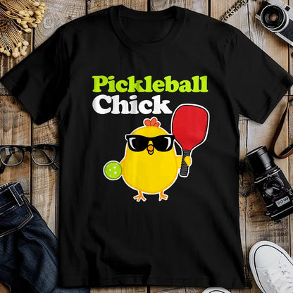 Funny Pickleball Shirt, Pickleball Lover Unisex T-Shirt/Hoodie/Sweatshirt HLT00 - Pickleball Chick T-Shirt