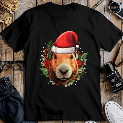 Cute Capybara Shirt, Funny Capybara Unisex T-Shirt/Hoodie/Sweatshirt HLT00 - Funny Christmas Capybara Long Sleeve T-Shirt