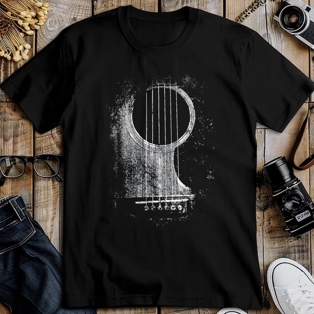 Guitar Lover Shirt, Funny Guitar UnisexT-Shirt/Hoodie/Sweatshirt HLT00 - Acoustic Guitar Player Six String Classic Rock & Roll T-Shirt, Men, Black, 3X-Large