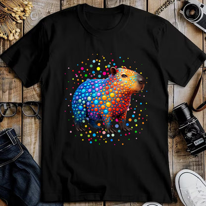 Cute Capybara Shirt, Funny Capybara Unisex T-Shirt/Hoodie/Sweatshirt HLT00 - Capybara Lovers Polka Dots Happy Dot Day Girls Boys Kids T-Shirt