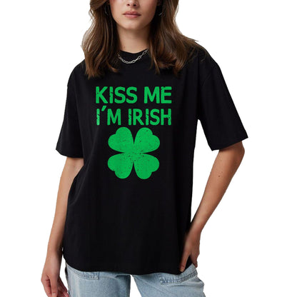 Patrick Day Shirts for Family, Funny Patrick Day shirts, st patrick's day Unisex T-Shirt/Hoodie/Sweatshirt HLT00 - Kiss Me I_m Irish Saint Patrick Day T-Shirt