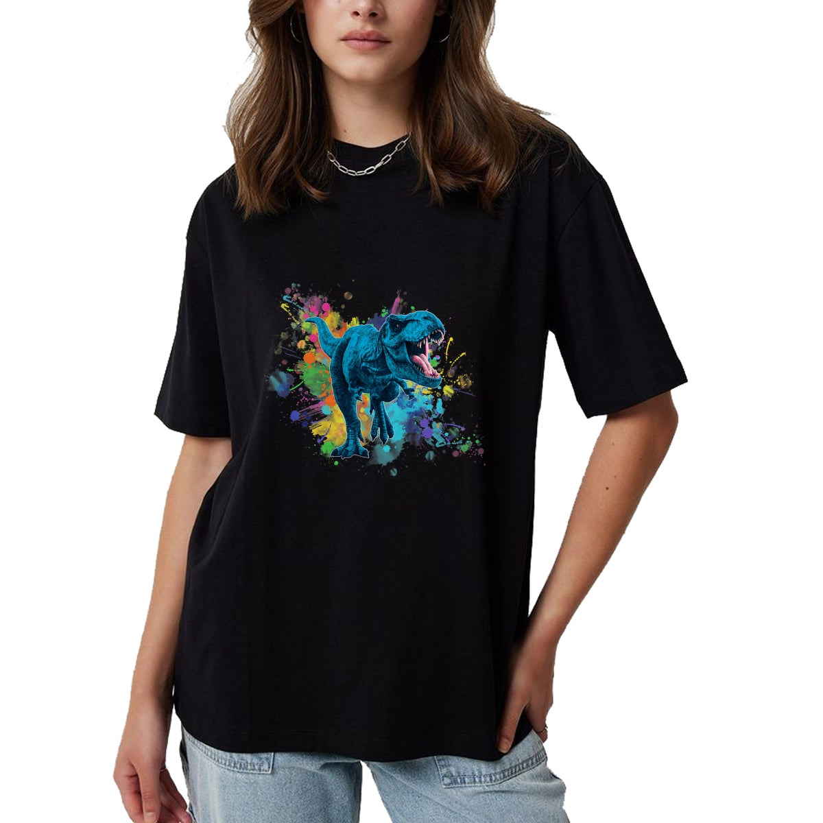 Best Dinosaur Lover Shirt, Funny Dinosaur UnisexT-Shirt/Hoodie/Sweatshirt HLT00 - Colorful Retro T Rex Dinosaur Gear for Men, Women & Kids T-Shirt