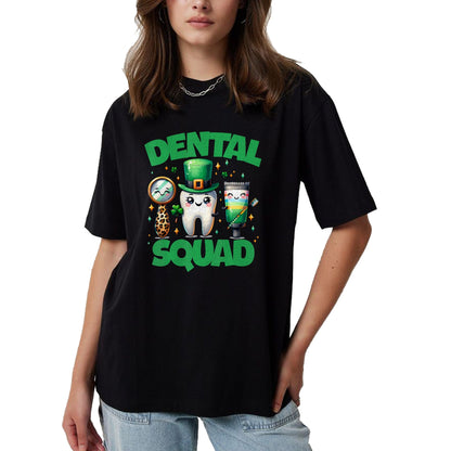 Patrick Day Shirts for Family, Funny Patrick Day shirts, st patrick's day Unisex T-Shirt/Hoodie/Sweatshirt HLT00 - saint patrick day dental squad th irish dentist nurse (1)