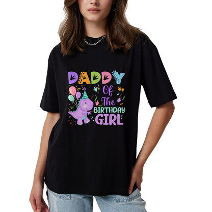 Best Dinosaur Lover Shirt, Funny Dinosaur UnisexT-Shirt/Hoodie/Sweatshirt HLT00 - Daddy Of The Birthday Girl Dinosaur Saurus Rex Party T-Shirt