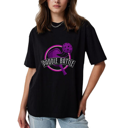 Funny Pickleball Shirt, Pickleball Lover Unisex T-Shirt/Hoodie/Sweatshirt HLT00 - Pickleball - Funny Double Trouble Team T-Shirt