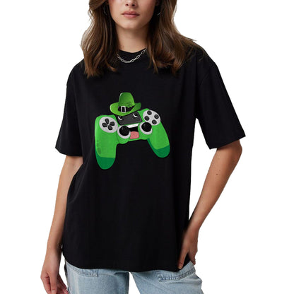 Patrick Day Shirts for Family, Funny Patrick Day shirts, st patrick's day Unisex T-Shirt/Hoodie/Sweatshirt HLT00 - Video Game Gaming St Patrick Day Gamer Boys St. Patty_s Day Premium T-Shirt