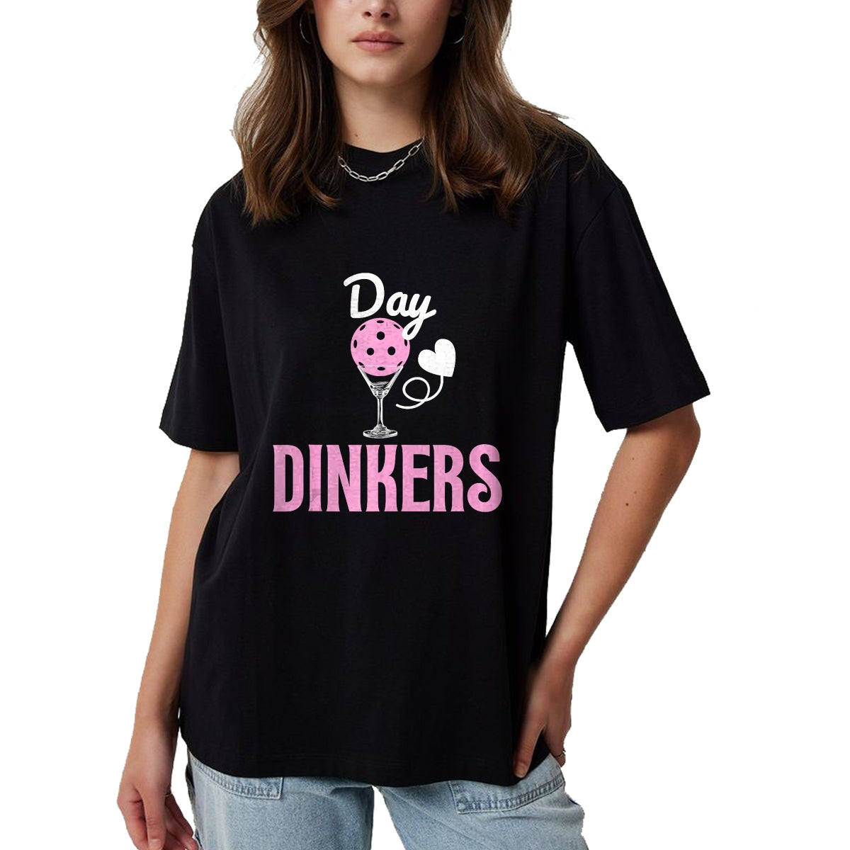 Funny Pickleball Shirt, Pickleball Lover Unisex T-Shirt/Hoodie/Sweatshirt HLT00 - Day Dinkers, Funny Pickleball Tee for Girls Who Love to Dink Tank Top