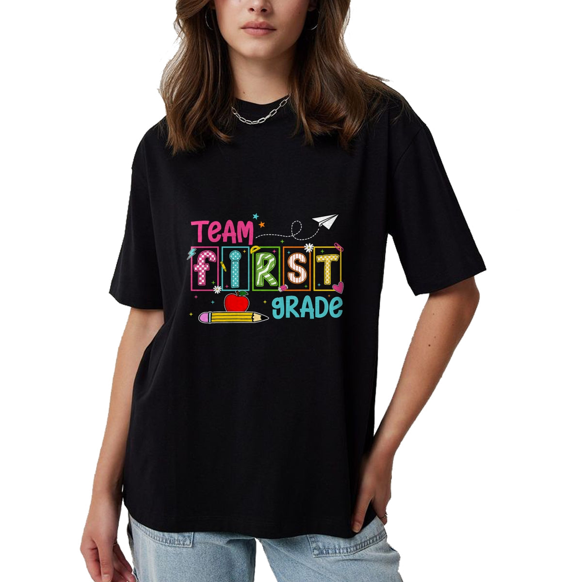 Best Student Shirt, Funny Back To School UnisexT-Shirt/Hoodie/Sweatshirt HLT00 - Team 1st Grade Squad Shirts Teacher Student Back to School T-Shirt
