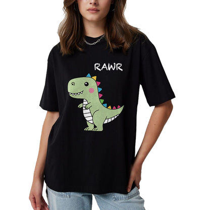 Best Dinosaur Lover Shirt, Funny Dinosaur UnisexT-Shirt/Hoodie/Sweatshirt HLT00 - Cute DinosaursIllustration - Dino Collection - Classic T-Shirt, Men, Black, 3X-Large