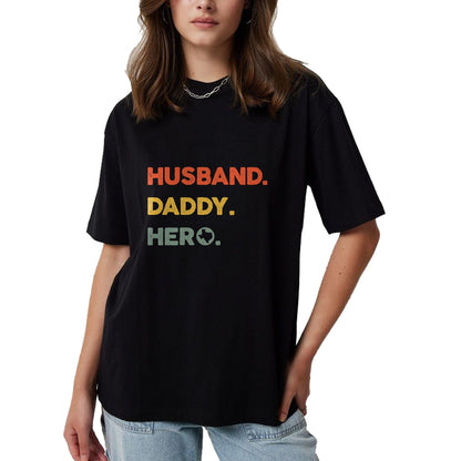 Gift for Dad Shirt, Funny Dad Unisex T-Shirt/Hoodie/Sweatshirt HLT00 – Mens Husband daddy hero Tee Proud Texas Map dad father_s day T-Shirt