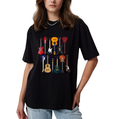 Guitar Lover Shirt, Funny Guitar UnisexT-Shirt/Hoodie/Sweatshirt HLT00 - Guitar Collection Rocker Gift Guitarist T-Shirt