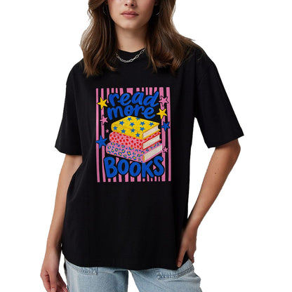 Best Student Shirt, Funny Back To School UnisexT-Shirt/Hoodie/Sweatshirt HLT00 - Striped Read More Books Back to School Bookish Librarian T-Shirt
