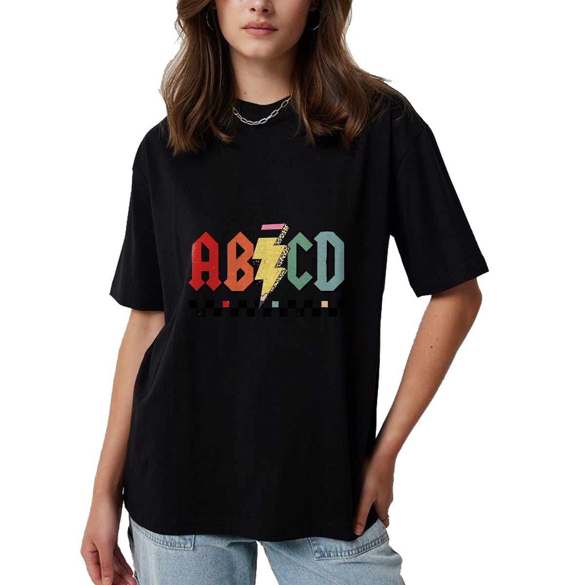 Best Student Shirt, Funny Back To School UnisexT-Shirt/Hoodie/Sweatshirt HLT00 - Rock ABCD Back to School ABCD Preschool Teacher Appreciation T-Shirt