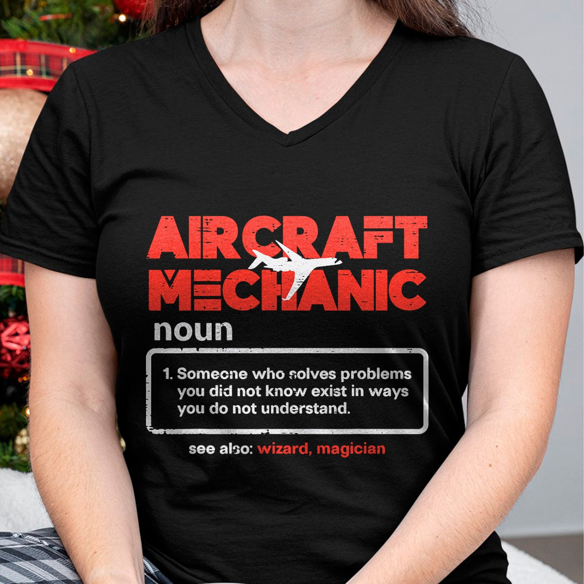 Best Mechanic Life Shirt, Funny Mechanic UnisexT-Shirt/Hoodie/Sweatshirt HLT00 - Aircraft Mechanic Definition Airplane Technician Men Women T-Shirt