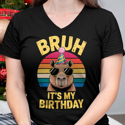 Cute Capybara Shirt, Funny Capybara UnisexT-Shirt/Hoodie/Sweatshirt HLT00 - Capybara Birthday Art for Men Women Kids Girls Boy Capy T-Shirt