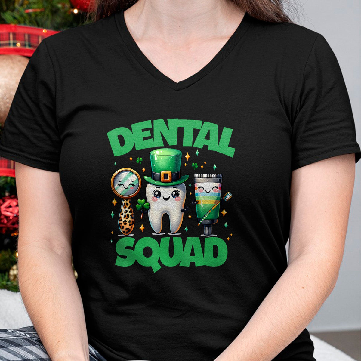 Patrick Day Shirts for Family, Funny Patrick Day shirts, st patrick's day Unisex T-Shirt/Hoodie/Sweatshirt HLT00 - saint patrick day dental squad th irish dentist nurse (1)