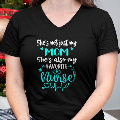 Funny Nurse Shirt, Nurse Unisex T-Shirt/Hoodie/Sweatshirt HLT00 - My Mom Is A Nurse - Proud Nurse Son Daughter RN LPN Family T-Shirt