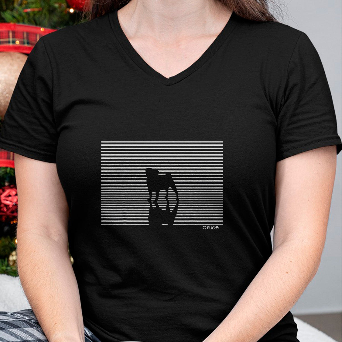 Dog Love Shirt, Dog Lover Gift T-Shirt/Hoodie/Sweatshirt HLT00 - Pug Dog Love T-Shirt